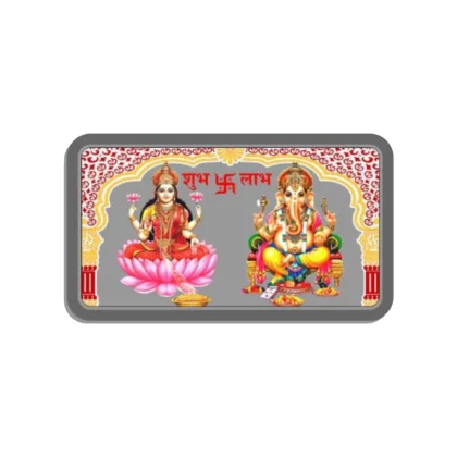 1oz Lakshmi Ganesh Shubh Labh Silver Bar
