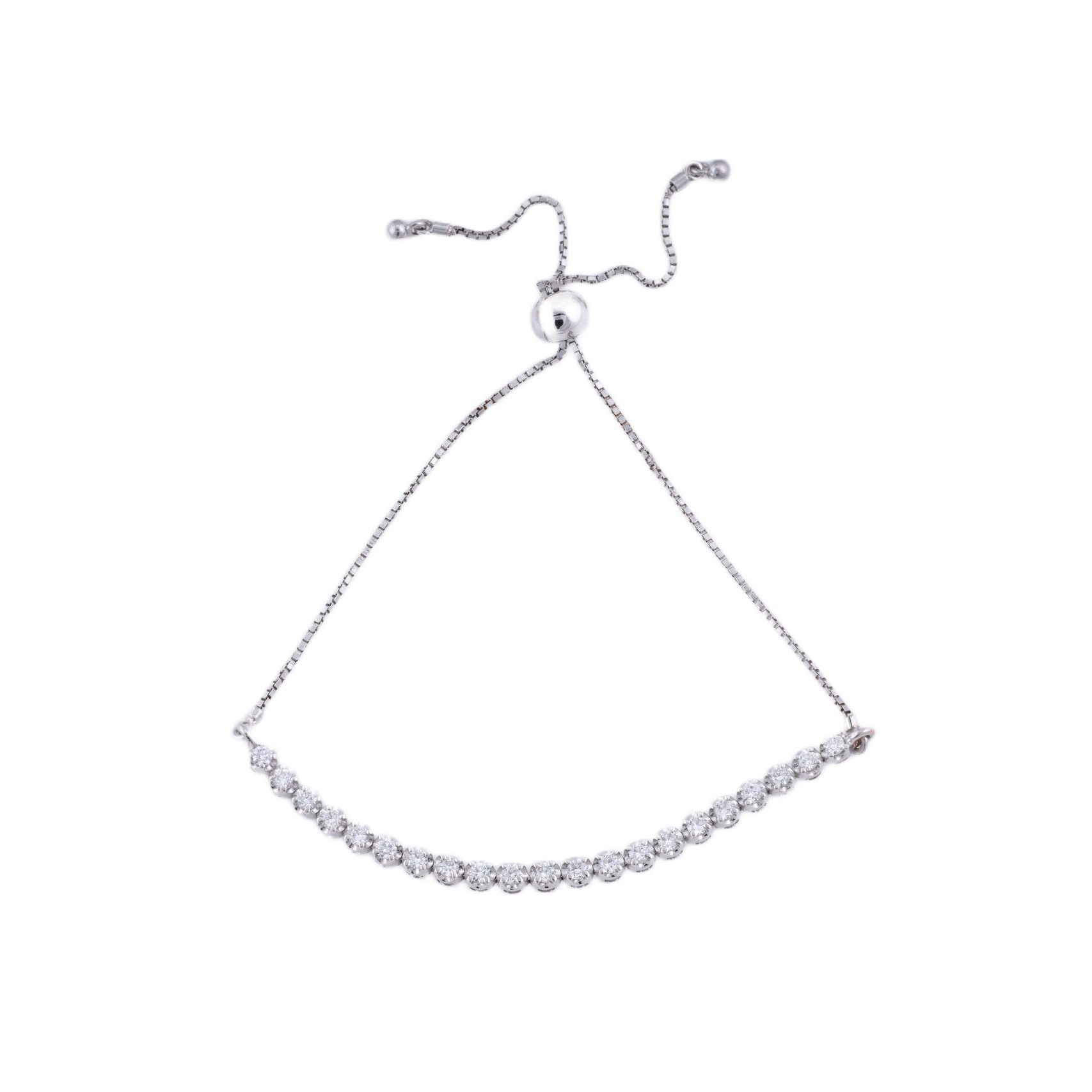 Diamond Glow Adjustable Bracelet