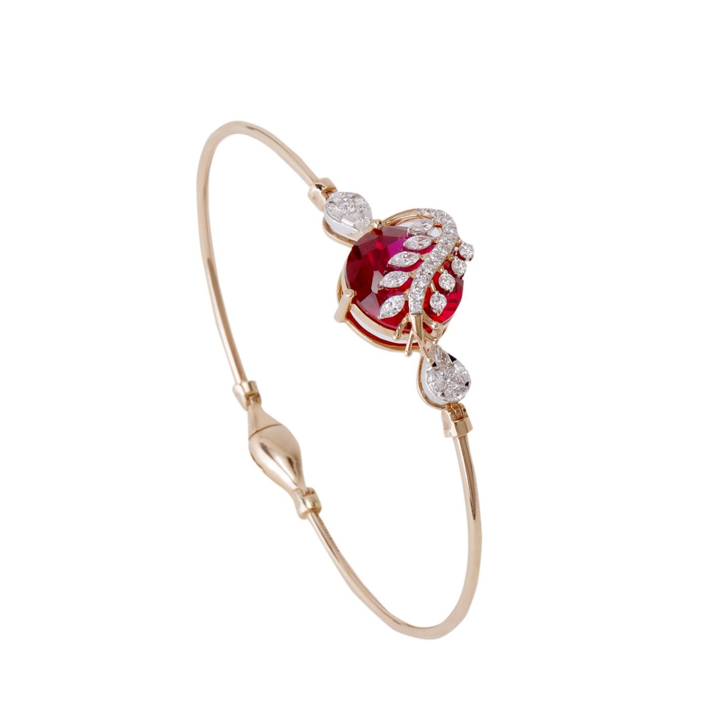 Ruby Vine Bracelet