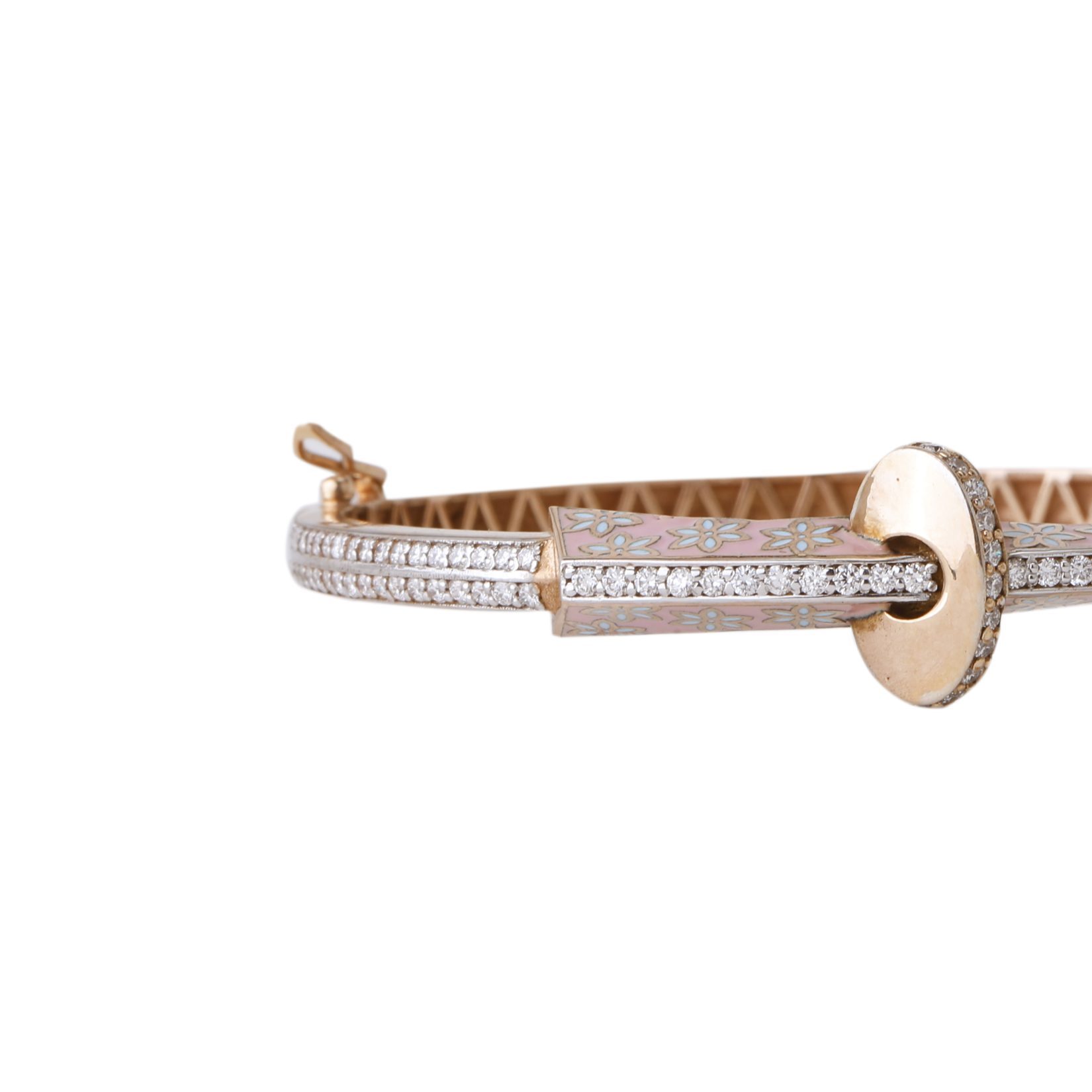 Rose Link Diamond Bracelet