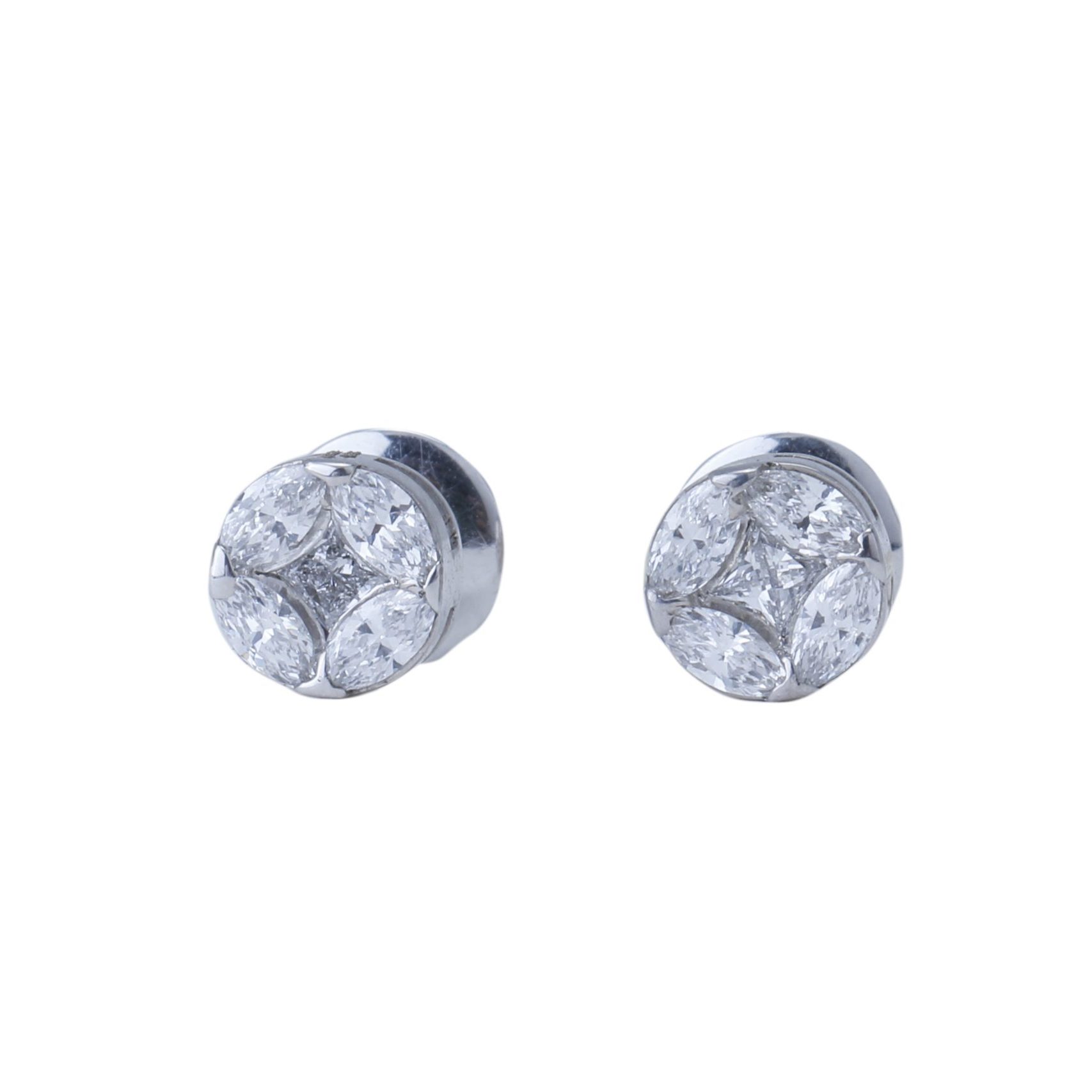 Diamond Blossom Studs