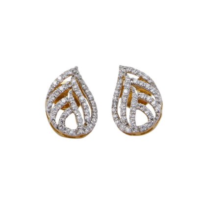Diamond Dewdrop Earrings