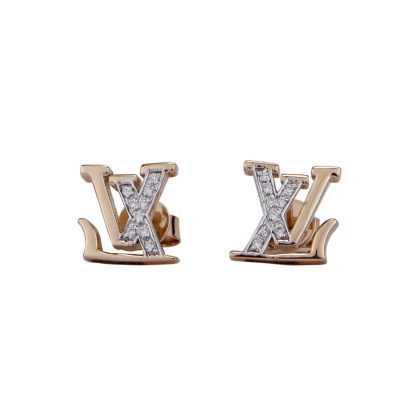 Iconic Shine LV-Inspired Earrings