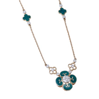 Vintage Alhambra Pendant Necklace