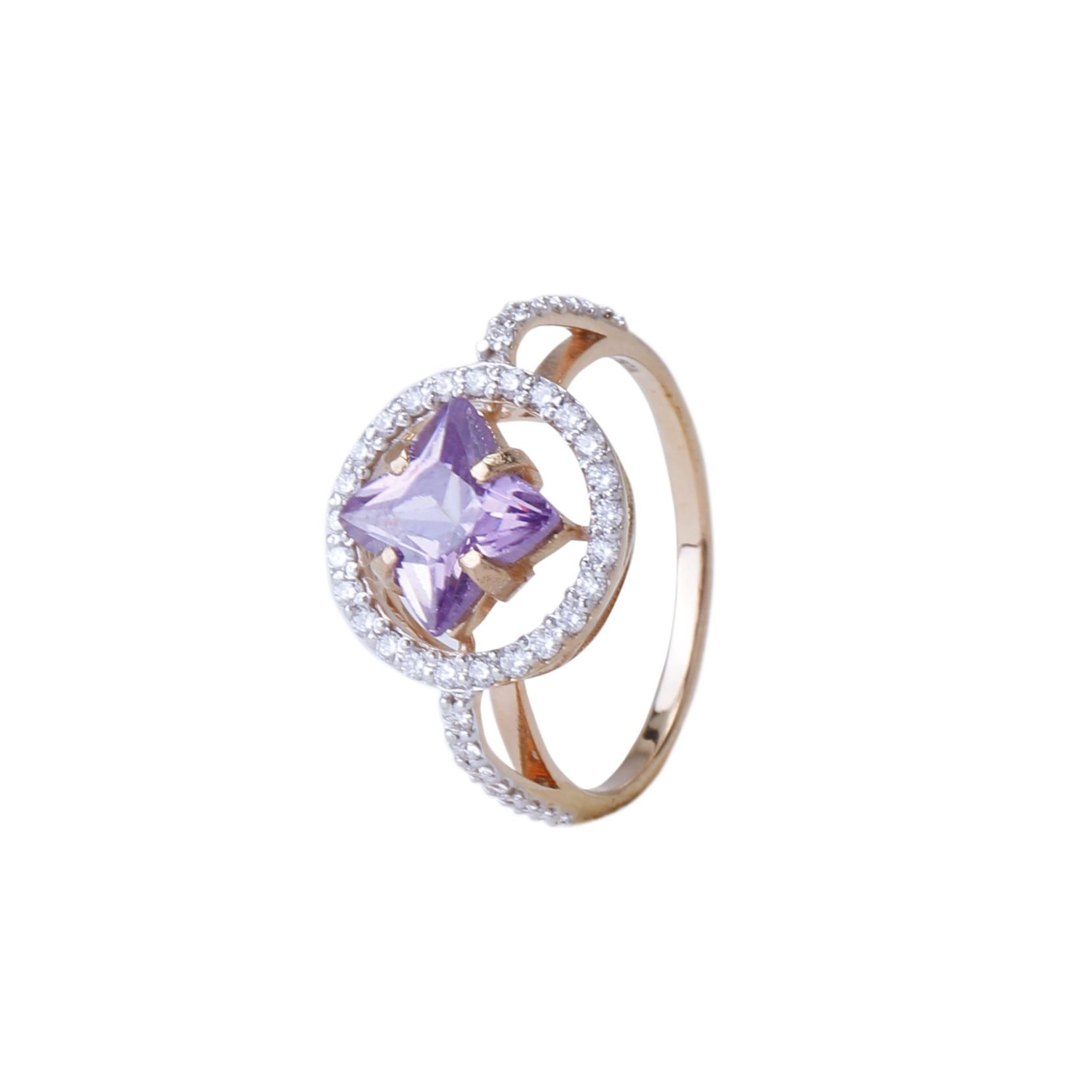 Purple Mirage Ring