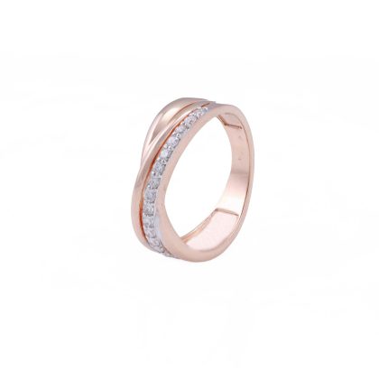 Twilight Curve Diamond Ring